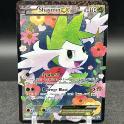 Shaymin EX RC21/RC25 Ultra Legendary Treasures Radiant Collection Pokemon Card - Image 1