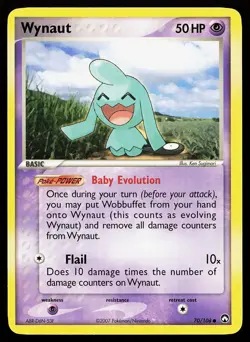 Wynaut 70/108 Common Power Keepers Pokemon Card - Image 1