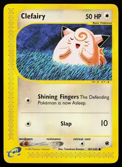 Clefairy 101/165 Common Expedition Base Set Pokemon Card - Image 1