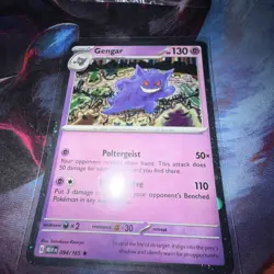 Gengar (Cosmos Holo) 094/165 Miscellaneous Cards & Products Holo - Image 1