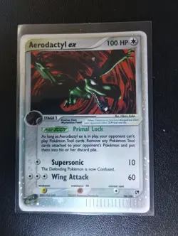 Aerodactyl EX Sandstorm Holo Card 94/100 Good Condition - Image 2