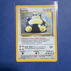 Pokemon Snorlax Holo Jungle Edition Card 11/64 - Image 1