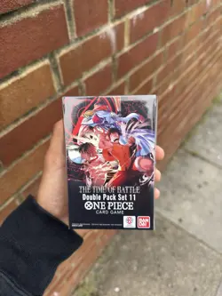 One Piece Card Game Double Pack Set - The Time of Battle (DP-11) (OP-16) - NEW ✅ - Image 1