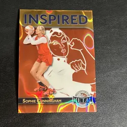 2025 Leaf Women Of Sport Sophie Cunningham Orange Lava 1/1 Inspired Indiana - Image 1