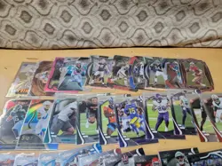 Huge Lot Of 251 NFL Football Cards Inserts, Base, Stars, Parallels - Image 2