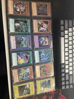 Yu-Gi-Oh 12 Card Lot | All Hits & Super Rares | Played Condition Bundle - Image 1