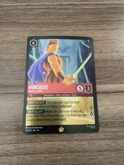 Hercules - Mighty Leader 118/204 Whispers in the Well Cold Foil Disney Lorcana - Image 1