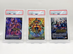 Weiss Schwarz Marvel sp collection gold stamp's Psa 10 Gem mint - Image 1
