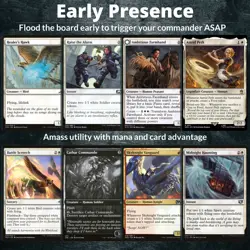 Aurelia, the law Above MTG Custom Commander Boros tokens MTG full Deck EDH - Image 3