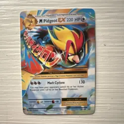 Pokemon TCG 4-Card Mega EX Holo Lot XY English M Charizard Aggron Pidgeot Scizor - Image 4