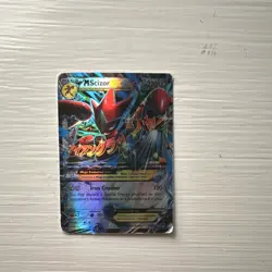 Pokemon TCG 4-Card Mega EX Holo Lot XY English M Charizard Aggron Pidgeot Scizor - Image 5