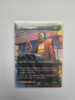 Miles Morales (0200) (Borderless) Marvel's Spider-Man Regular IN HAND - Image 1