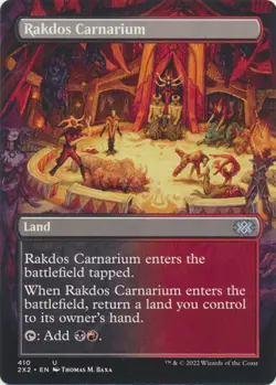 MTG Double Masters 2022 - Rakdos Carnarium (Borderless) - Image 1