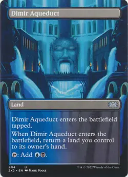 MTG Double Masters 2022 - Dimir Aqueduct (Borderless) - Image 1