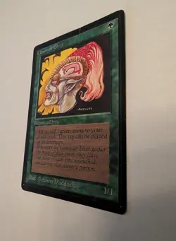 [1x] Llanowar Elves Heavy Play, English Beta MTG Magic - Image 2