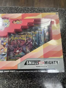 POKEMON SMALL BUT MIGHTY PREMIUM COLLECTION TRADING CARD GAME SEALED USA SELLER - Image 5