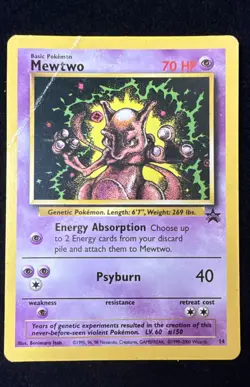 Mewtwo - Black Star Promo - #14 - Pokemon TCG - HP - Image 1