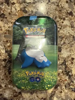 Pokemon Go TCG SNORLAX Mini Tin - Image 1