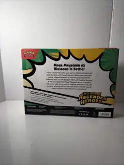 Pokemon Mega Evolution Ascended Heroes Mega Meganium Ex Box NEW SEALED TCG - Image 3