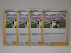4x Dan 158/192 Uncommon Rebel Clash Pokemon Card TCG Play Set LP - Image 1