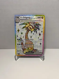Pokemon TCG SV08 Alolan Exeggutor ex # 225 / 191 Ultra Rare Near Mint - Image 1