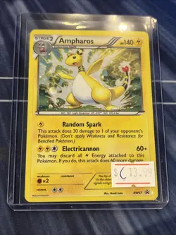 Pokemon TCG Ampharos BW67 BW Promo Holo Promo English - Image 1
