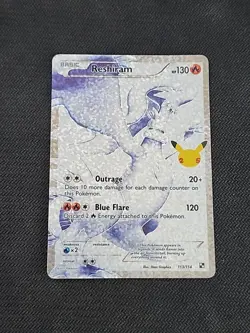 Pokemon Celebrations "Reshiram" 113/114 / Classic Collection / Near Mint - Image 2