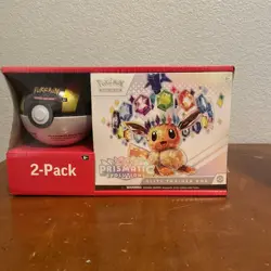 Pokemon TCG Prismatic Evolutions Elite Trainer Box ETB Sam’s Club x 3 - Image 3