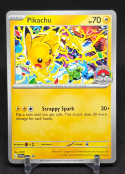 Pokemon TCG Pikachu Black Star Promo 2025 World Championship 225 SVP English - Image 1