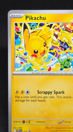 Pokemon TCG Pikachu Black Star Promo 2025 World Championship 225 SVP English - Image 5