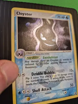 Pokemon TCG Cloyster 20/112 FireRed & LeafGreen Reverse Holo LP - Image 3
