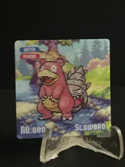 Pokemon Eif origin Gameboy Lenticular Slowbro-slowking #LL - Image 2