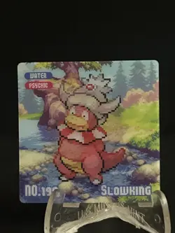 Pokemon Eif origin Gameboy Lenticular Slowbro-slowking #LL - Image 3