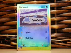 Pokemon BARBOACH 51/97 REVERSE HOLO | LP Light Play | EX Dragon | 2003 - Image 1
