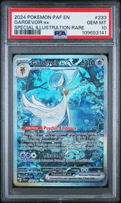 PSA 10 SV Paldean Fates Gardevoir ex 233/091 SIR Pokemon - Image 1