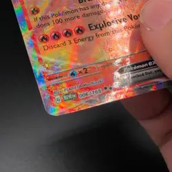CHARIZARD EX 006/165 Pokemon SV 151 Holo Eng Stage 2 Double Rare Fire - Image 5