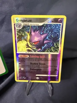 The Pokemon Company Gengar 18/100 Stormfront Reverse Holo Rare LP - Image 1