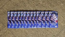 One Piece The Azure Sea's Seven Sleeved Booster Pack OP-14 English (Lot Of 13) - Image 1