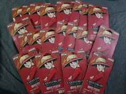 One Piece OP-13, Carrying on His Will Sleeved Booster Packs, Lot of 20 - Image 1