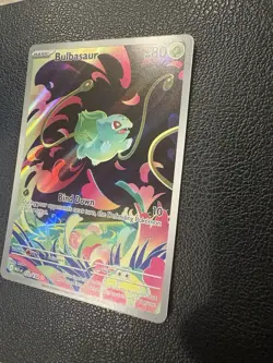 Pokemon Bulbasaur IR Mega Evolution 133/132 In Hand English - NM- Pack Fresh - Image 3