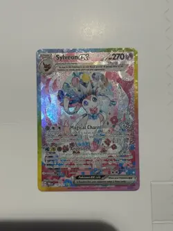 Sylveon EX SIR 156/131 - 2025 Pokemon Prismatic Evolutions - Near Mint - Image 1