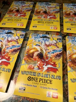 Lot of 8 One Piece OP-15 Booster Packs English Factory Sealed TCG - Image 3