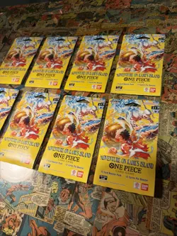 Lot of 8 One Piece OP-15 Booster Packs English Factory Sealed TCG - Image 5