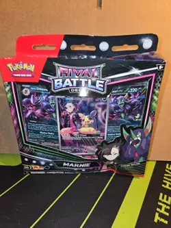 Pokemon TCG Rival Battle Deck Marnie Promo Box - Marnie's Morpeko -Sealed - Image 1