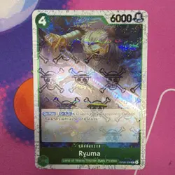 Bandai One Piece CCG Ryuma OP06-036 Alt Art Foil Rare Wings 6000 Cost 4 - Image 1