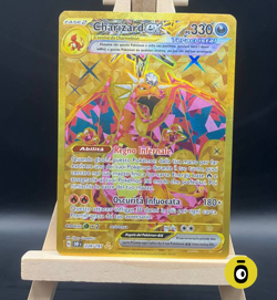 POKEMON - CHARIZARD EX SECRET RARE 228/197 - Ossidiana Infuocata - ITA - EXC - Image 1