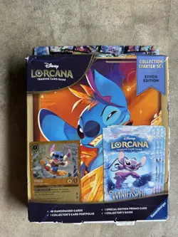 Disney Lorcana Winterspell Collection Starter Set Stitch Edition Brand New - Image 1