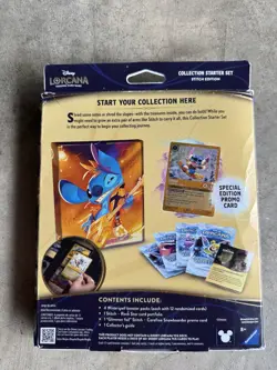 Disney Lorcana Winterspell Collection Starter Set Stitch Edition Brand New - Image 2