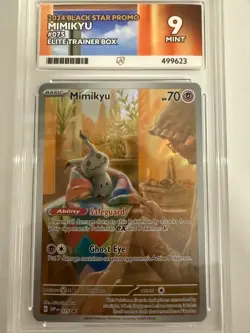 Pokemon Mimikyu Black Star Promo SVP075 ACE 9 - Image 1