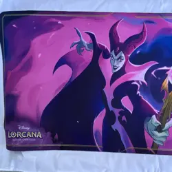 Ravensburger Disney Lorcana TCG Gateway Maleficent Standard Playmat 24x13.5 - Image 3